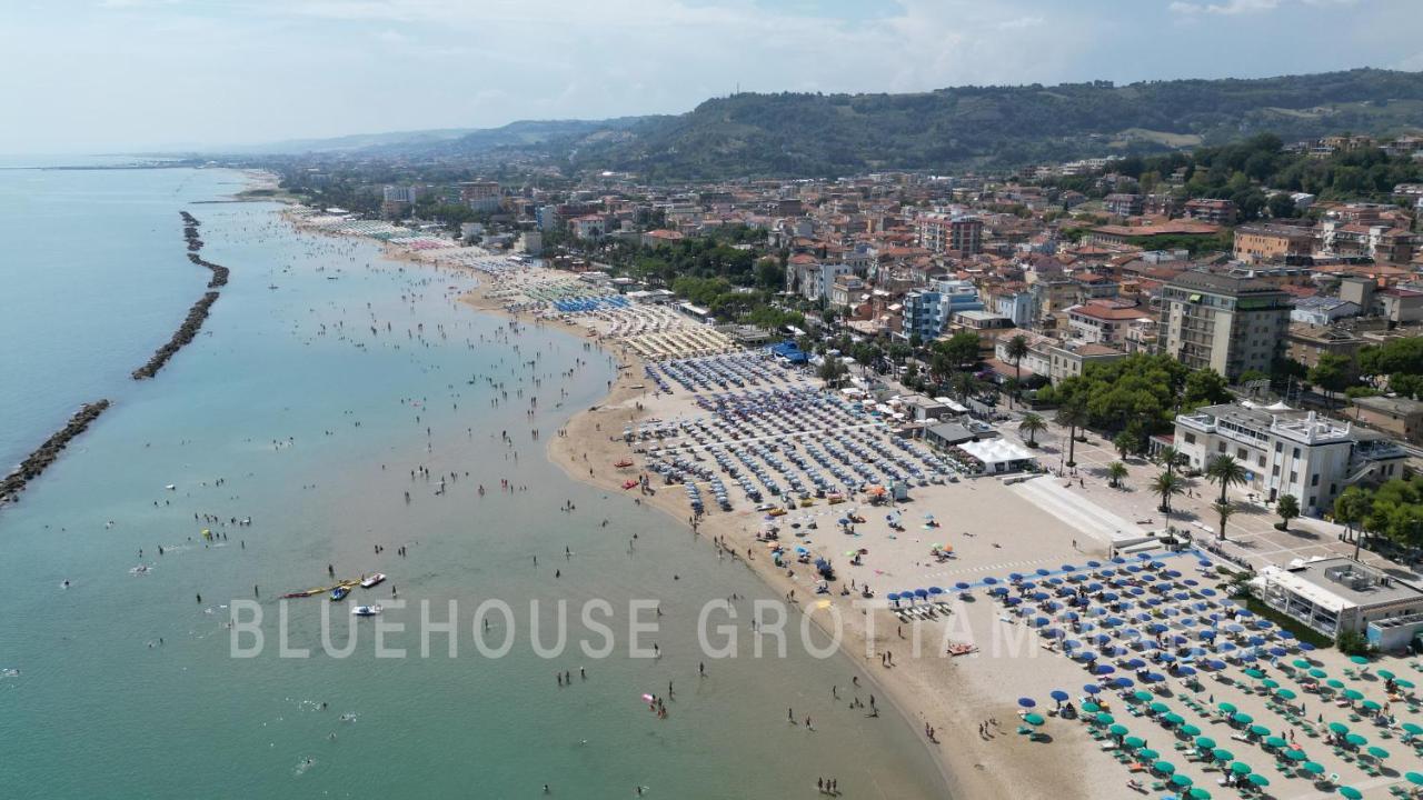 Blue House - Incantevole Casa A Due Passi Dal Mare Villa Grottammare Exterior photo